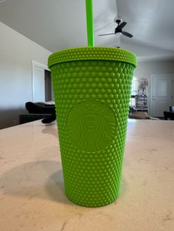 Starbucks Neon Green Studded Tumbler 16oz – Fall 2021
