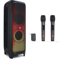 Jbl Party Box 1000 With 2 Microphones Bluetooth USB Dj.