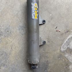 CHM P4R slip on exhaust for dirt bike. It’s in fair condition