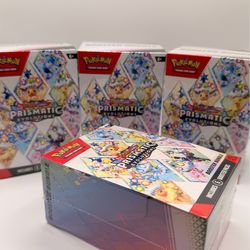 🔥 Pokémon Scarlet & Violet Prismatic Booster Packs 🔥