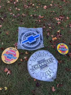 Chevrolet Metal Signs