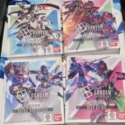 Gundam Card Game Starter Decks 1-4