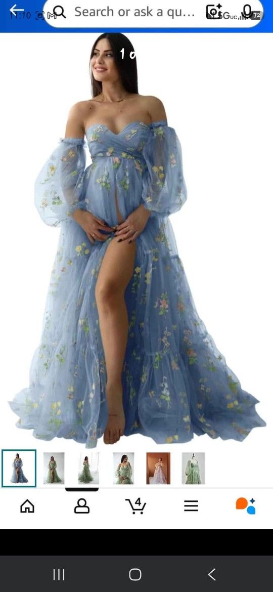 Maternity Photoshoot Dress