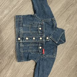 vintage baby guess jean jacket 