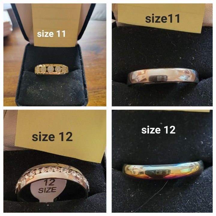Womens Rings Sz 11-12
