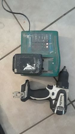 taladro y cargador