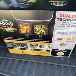 Ninja Foodi Smart Xl 2 Basket 6 In 1 Air Fryer 