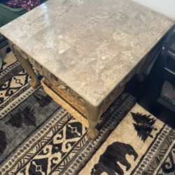Marble Top End Tables 