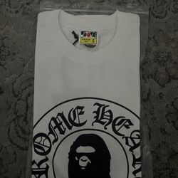 White Bape Chrome T-shirt 