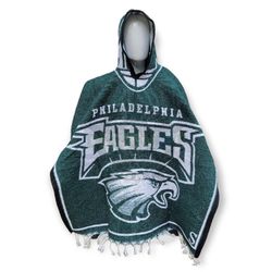 Philadelphia Eagles Hooded Poncho