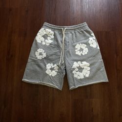 Denim tear shorts
