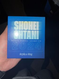 Dodgers Ohtani Ring
