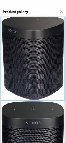 Sonos One (Gen 2) Smart Speaker with Alexa - Black