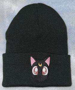 Embroidered Beanie Sailor Moon Luna