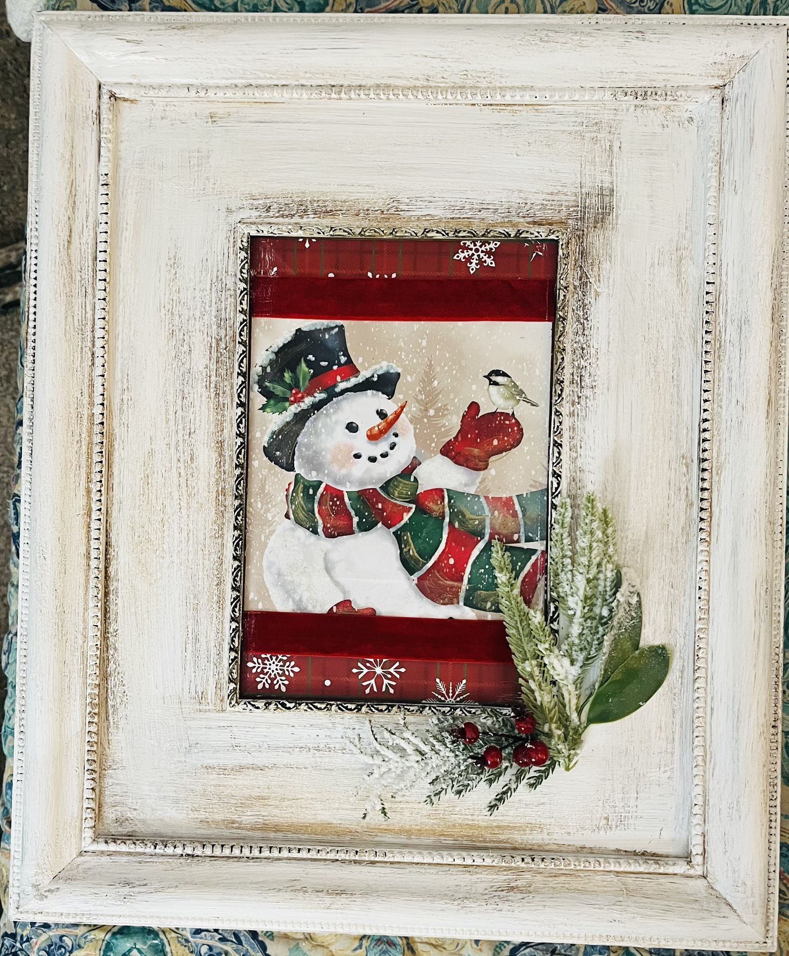 Custom Christmas frame☃️