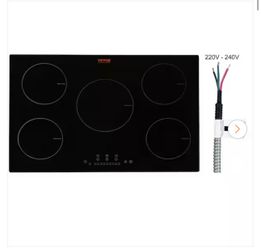 Electric Cooktop 30 in. 5 Burners Induction Stove Top 9200 Watt Built-in Magnetic Cooktop