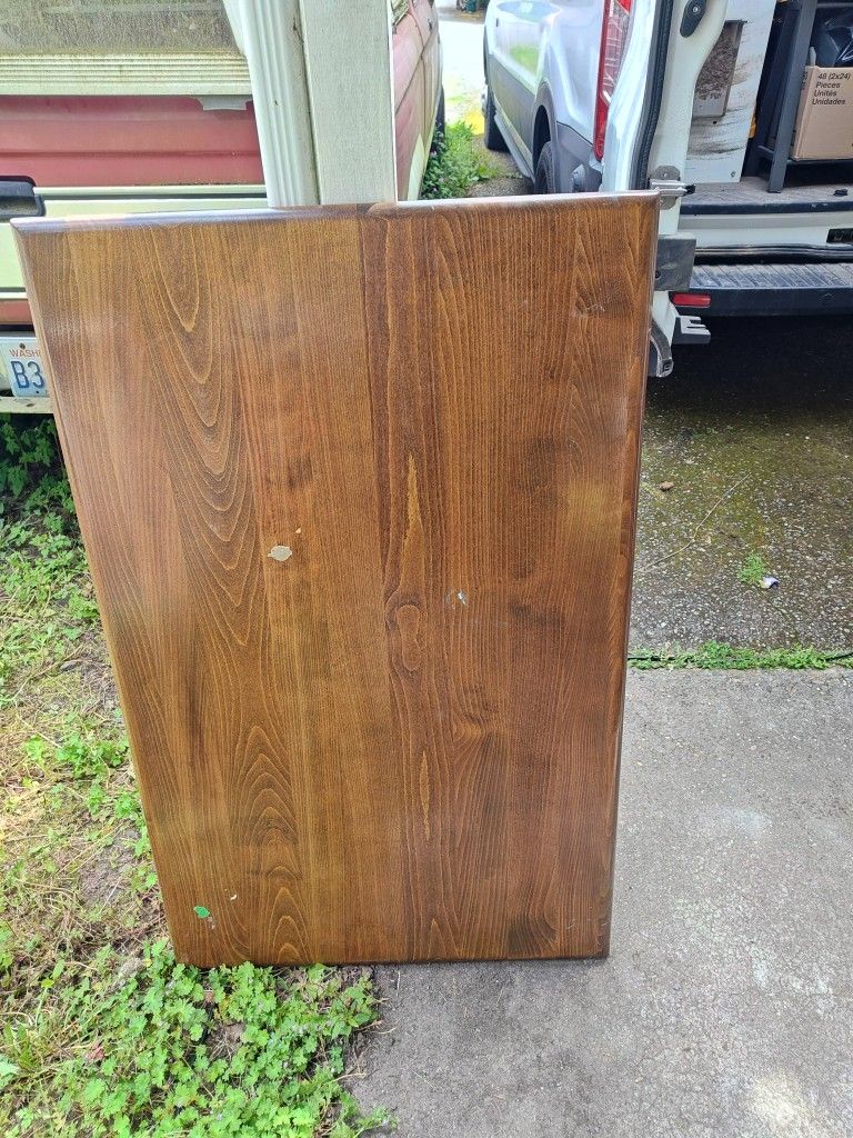 10 Solid Wood Table Tops – Restaurant, DIY, or Workshop – Matching Set