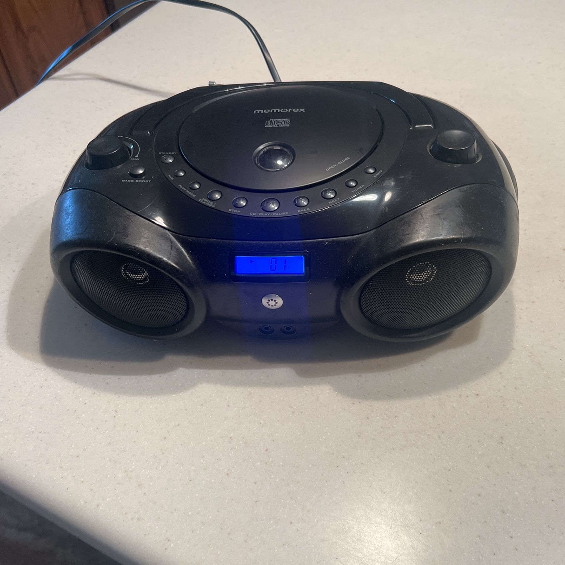 Memories Boombox With CD Player