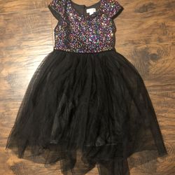 Size 4 T Girls Sequin Holiday Dress