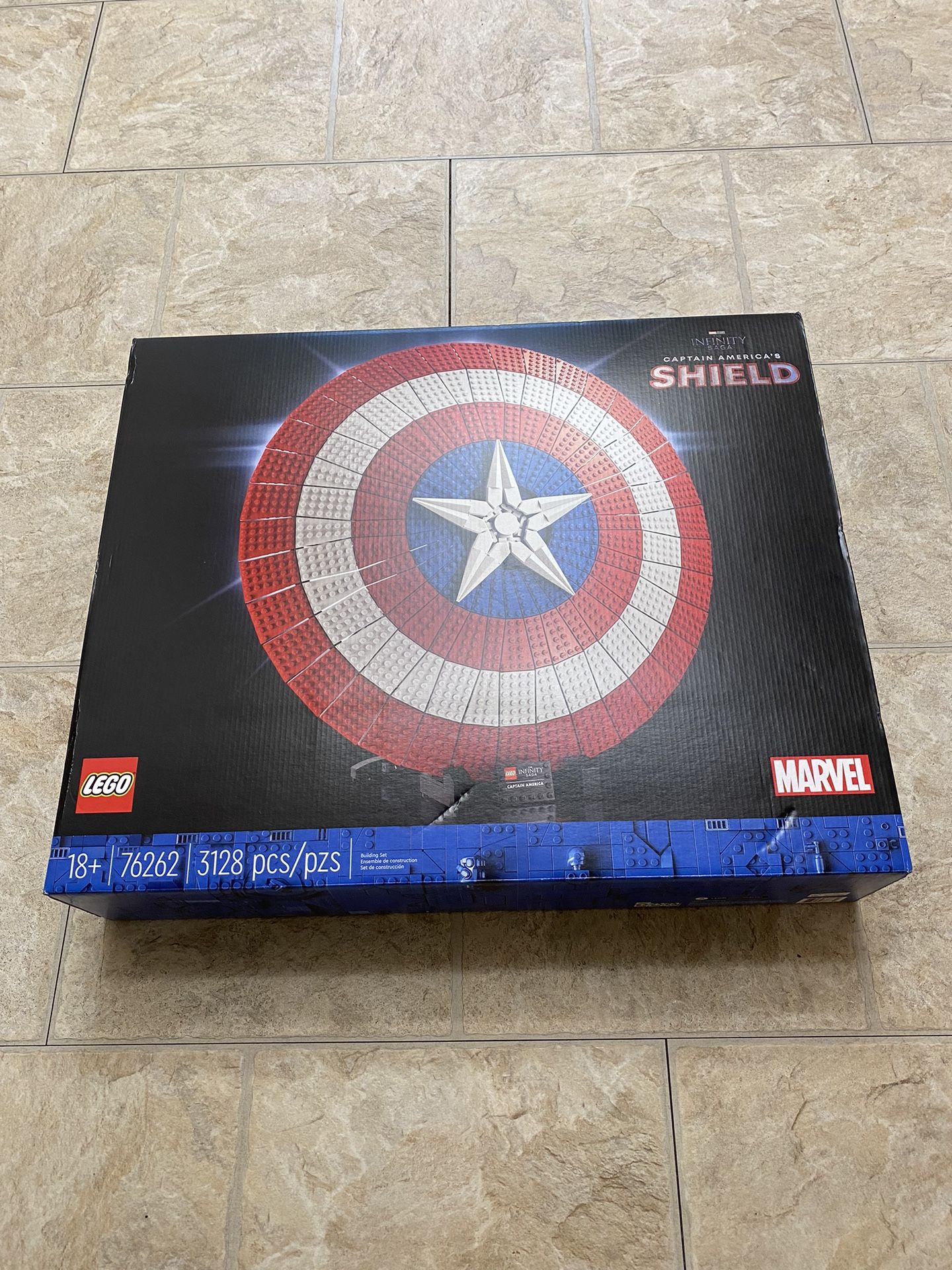 Lego MARVEL THE INFINITY SAGA CAPTAIN AMERICA’S SHIELD (76262) Brand new