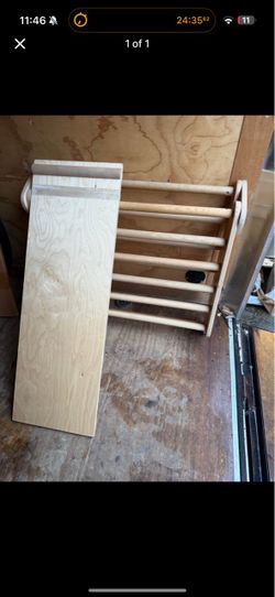 Pikler ladder and slide