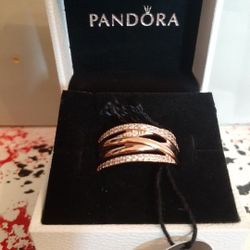 New Rosegold Pandora Ring