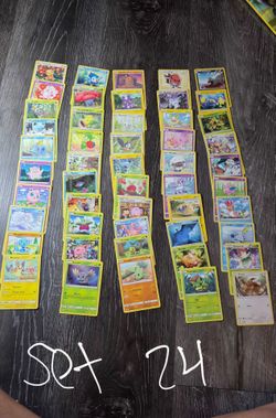 Pokémon cards Cutie set 24