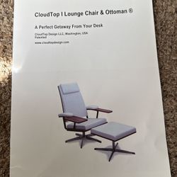 CloudTop Lounge Chair &Ottoman