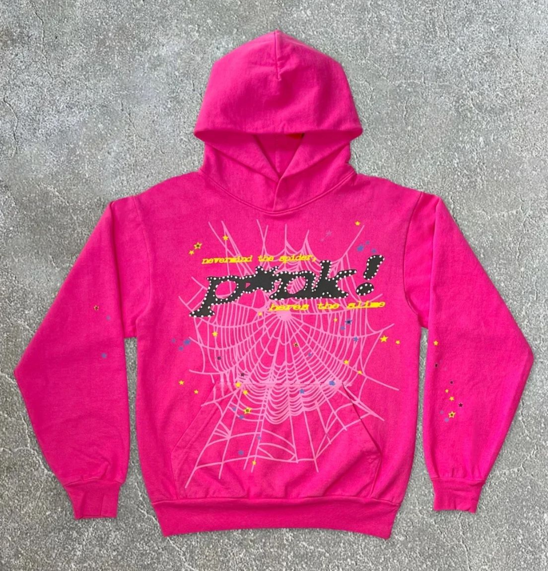 Pink Spider Hoodie 🔥