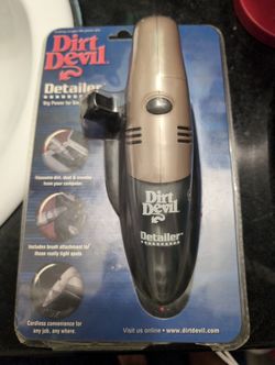 Dirt Devil Detailer Cordless Mini Hand Vacuum – New, Sealed (2003)