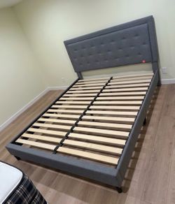 King Bed Frame + Headboard