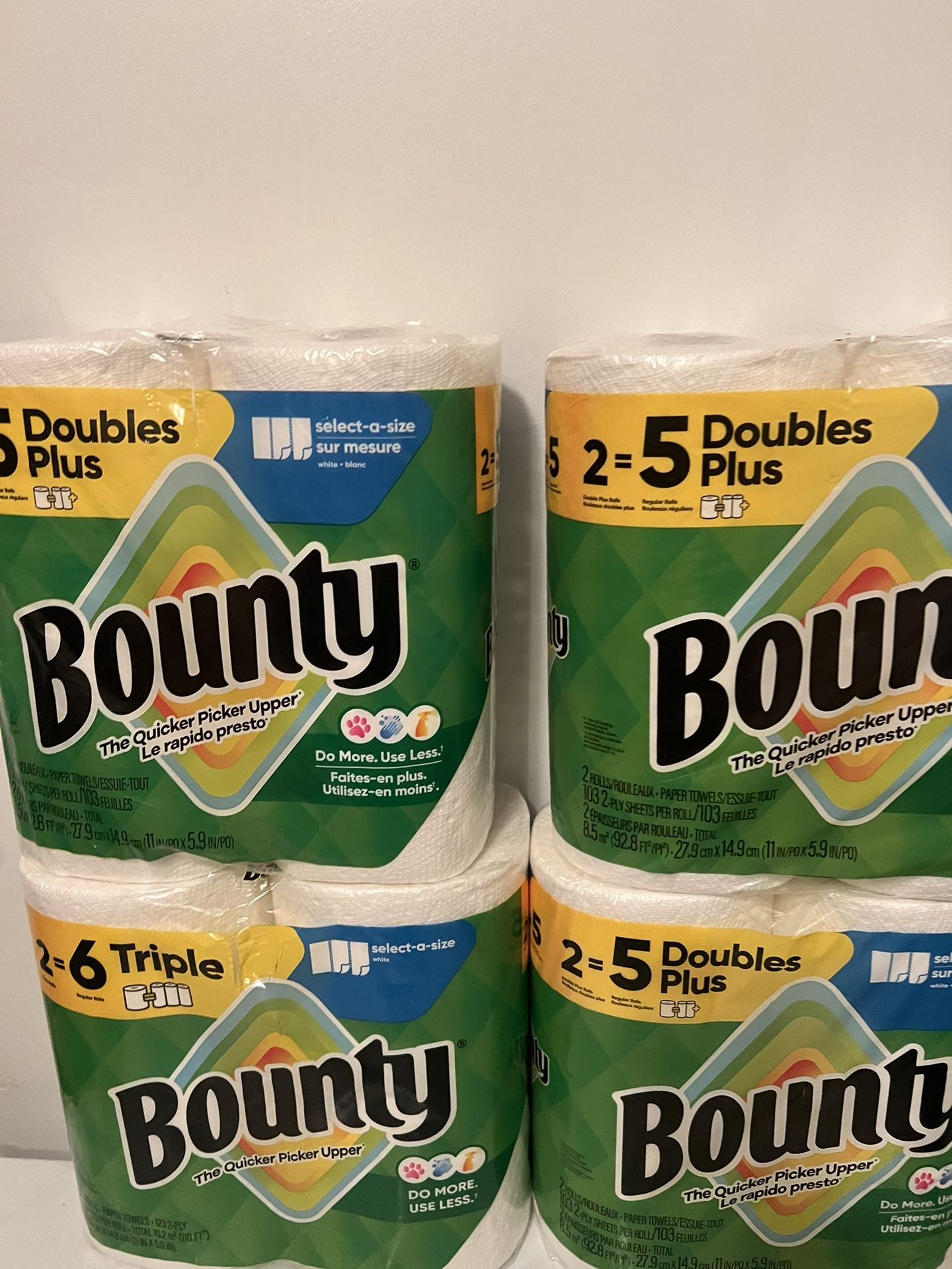 Bounty Paper Towels 4/$20