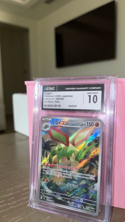 Flygon CGC 10 Gem Mint Japanese Pokémon Card