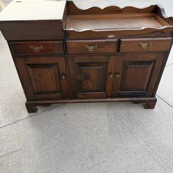 Baby changing table dresser