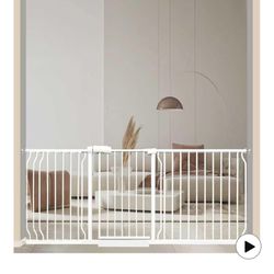 Extra Wide Baby Gate- No Drilling Needed