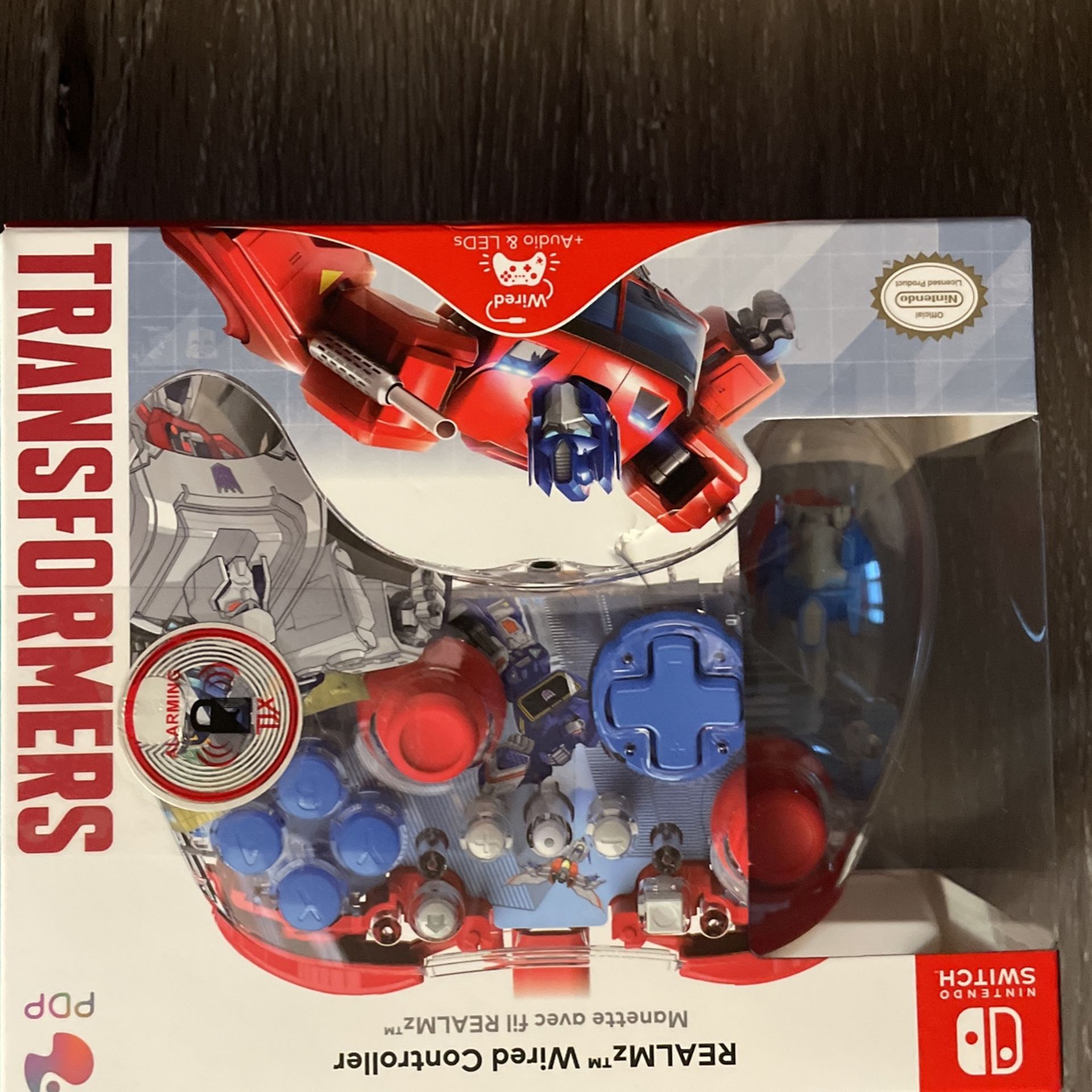 Transformers Nintendo Switch Wired Controller