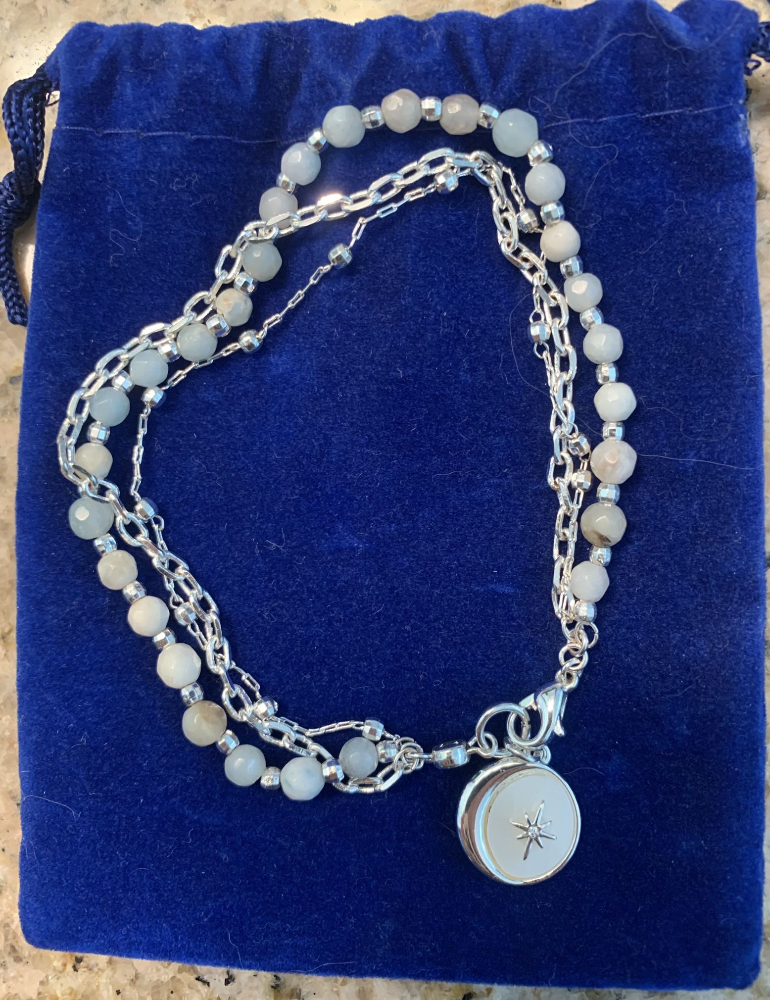 Silver Plated Adjustable Bracelets (set of 2)