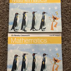 Kindergarten iReady Math Workbook