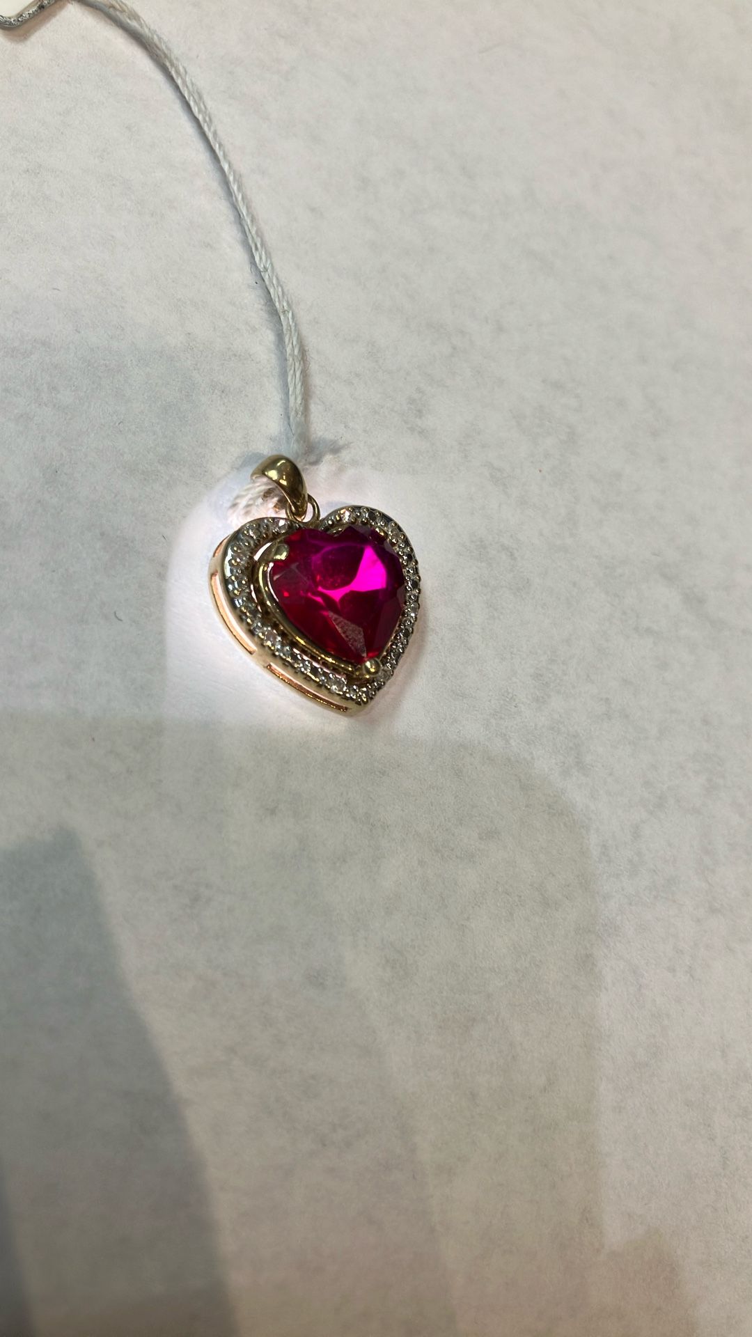 10k Yellow Gold Pendant #107007-2 MJ