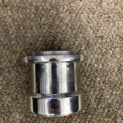 Boat Steering Wheel Mount Polished Aluminum