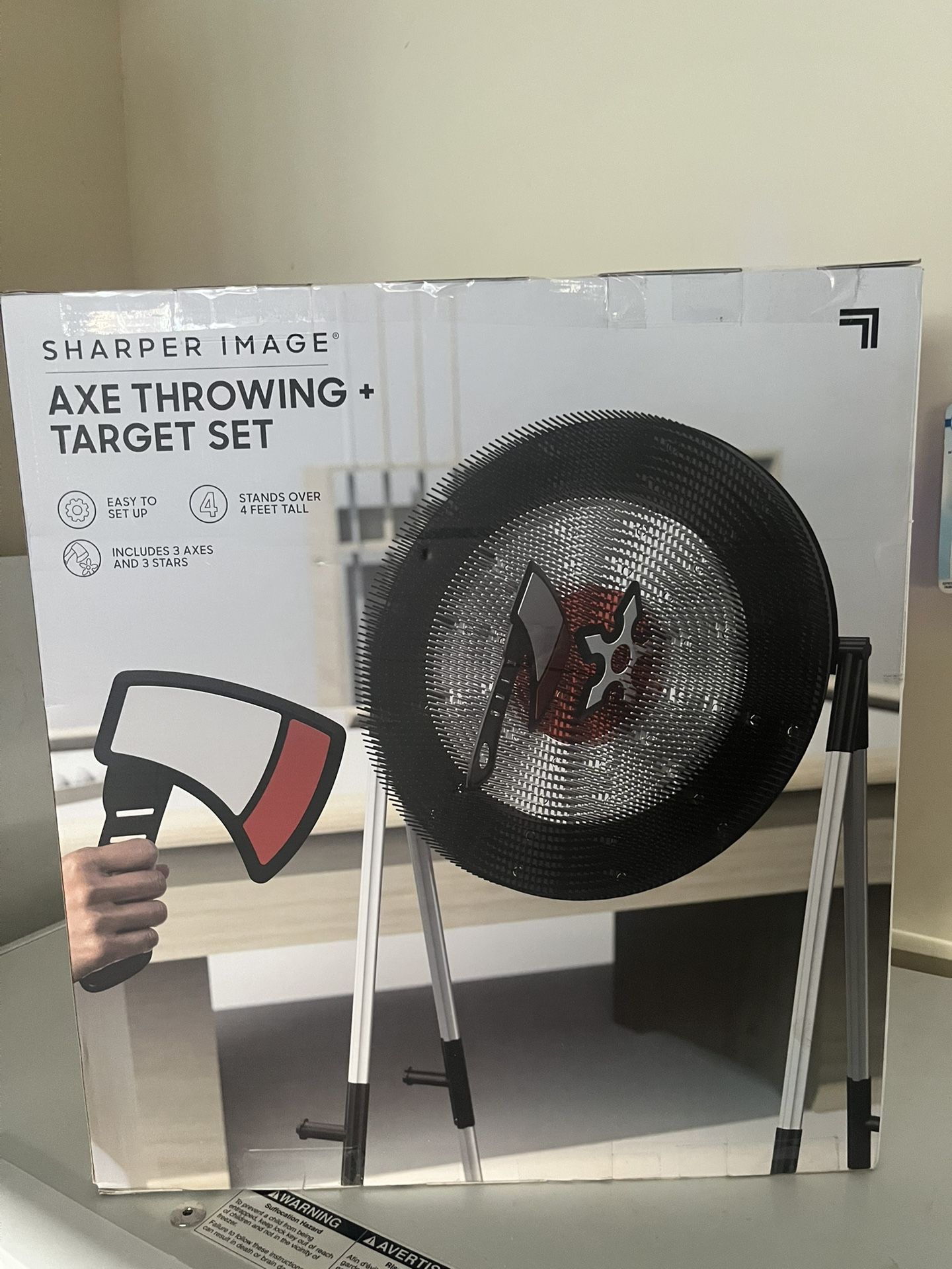 Sharper Image Axe Throwing Set