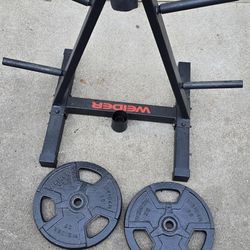 Pair of 25's easy grip standards weight plates- Read description