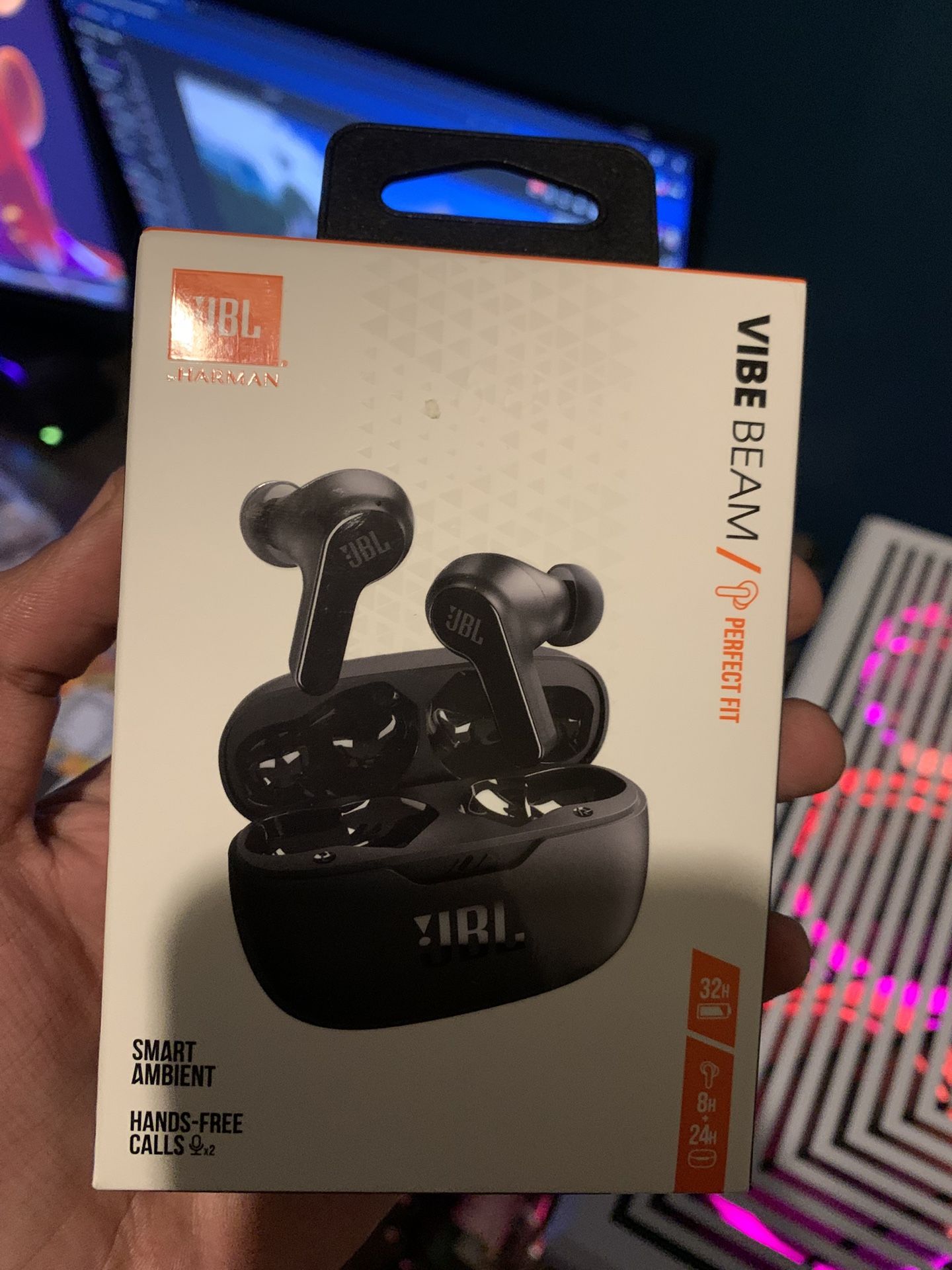 JBL VIBE BEAM HEADPHONES