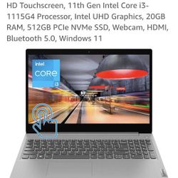 Used 15.6  Inch 2022 Lenovo Laptop 
