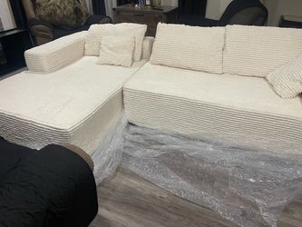 Cloud Sofa Modular L-Shape Beige