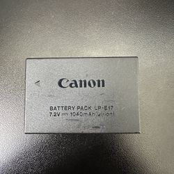 LP- E17 Battery For Canon