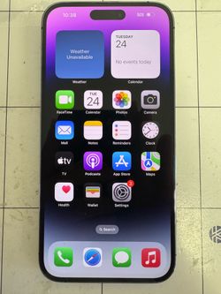 Unlocked iPhone 14Pro Max 128gb Purple
