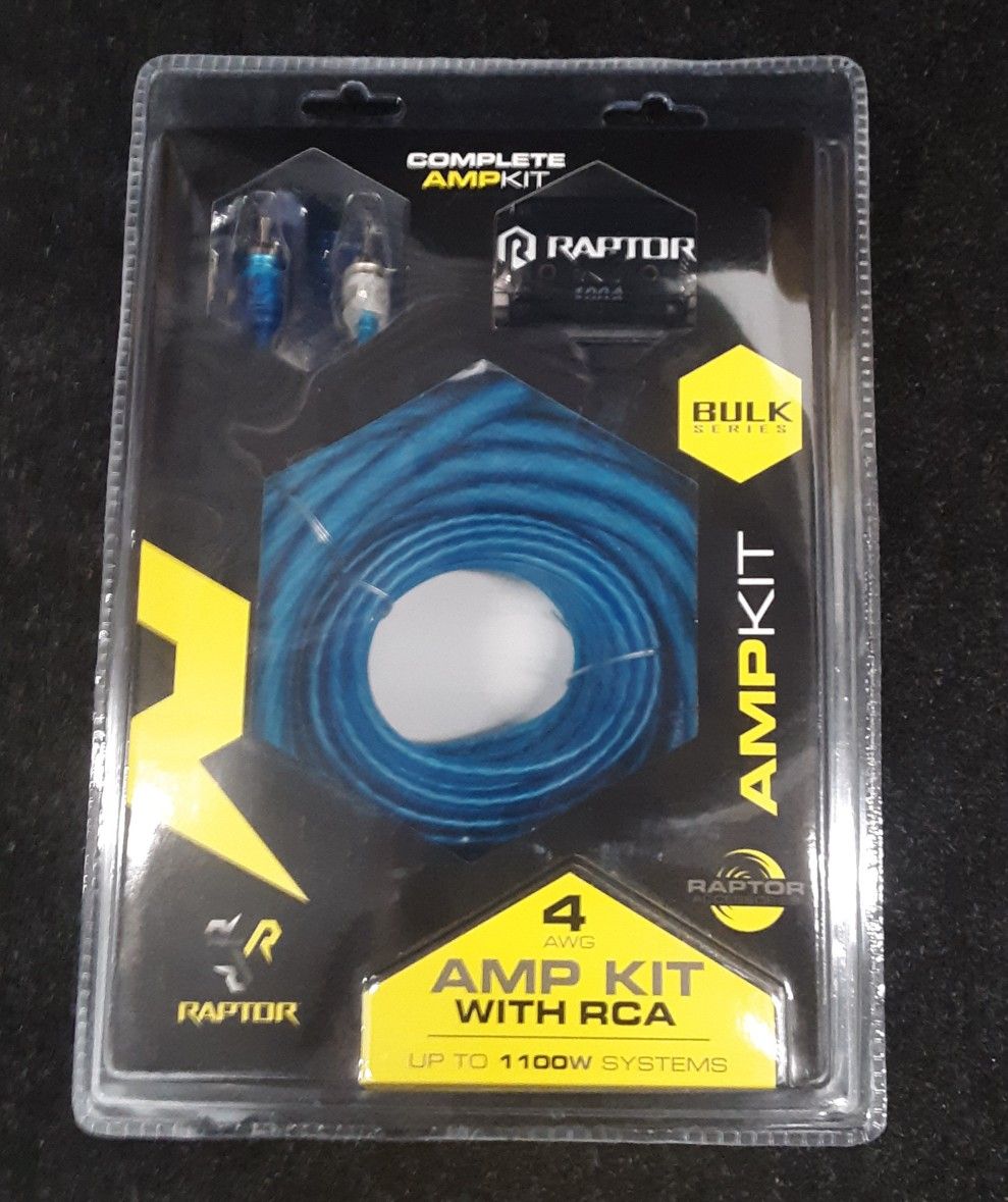 NEW! 4 gauge amplifier wiring kit
