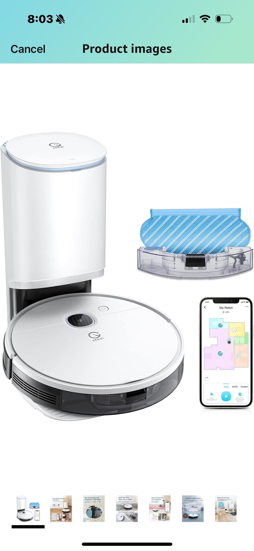 Robot Vacuum And Mop