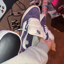 Purple Chunky Vans 
